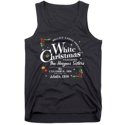 White Christmas Wallace And Davis Haynes Sister Tank Top