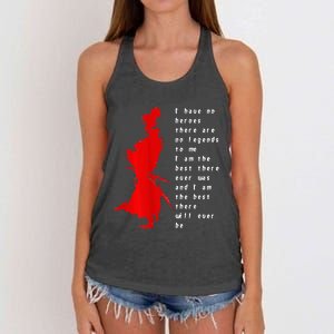 Warriors C.R.E.E.D Women's Knotted Racerback Tank