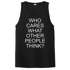 Who Cares What Other People Think PosiCharge Competitor Tank