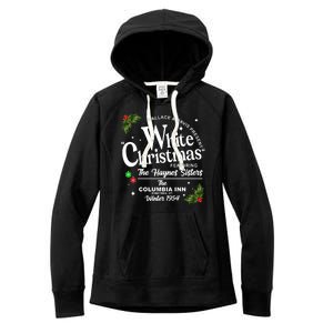 White Christmas Wallace And Davis Haynes Sister Women's Fleece Hoodie