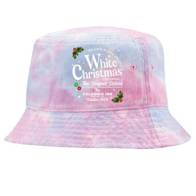 White Christmas Wallace And Davis Haynes Sister Tie-Dyed Bucket Hat