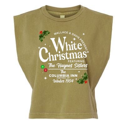 White Christmas Wallace And Davis Haynes Sister Garment-Dyed Women's Muscle Tee