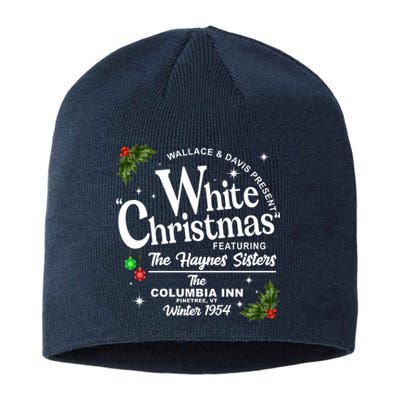 White Christmas Wallace And Davis Haynes Sister Sustainable Beanie