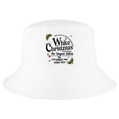 White Christmas Wallace And Davis Haynes Sister Cool Comfort Performance Bucket Hat