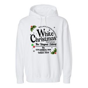 White Christmas Wallace And Davis Haynes Sister Garment-Dyed Fleece Hoodie