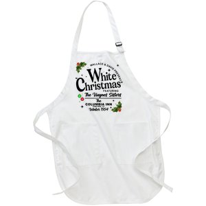 White Christmas Wallace And Davis Haynes Sister Full-Length Apron With Pockets