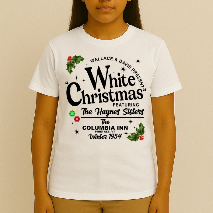 White Christmas Wallace And Davis Haynes Sister T-Shirt