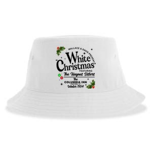 White Christmas Wallace And Davis Haynes Sister Sustainable Bucket Hat