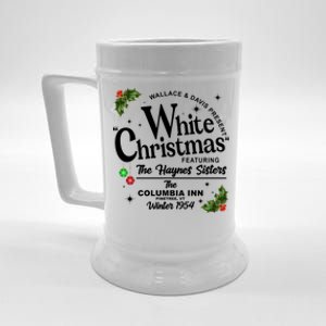 White Christmas Wallace And Davis Haynes Sister Beer Stein