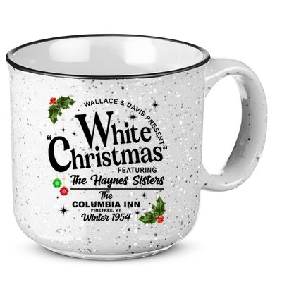White Christmas Wallace And Davis Haynes Sister 15oz Campfire Ceramic Mug