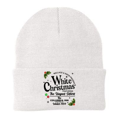 White Christmas Wallace And Davis Haynes Sister Knit Cap Winter Beanie