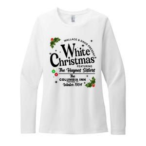 White Christmas Wallace And Davis Haynes Sister Womens CVC Long Sleeve Shirt