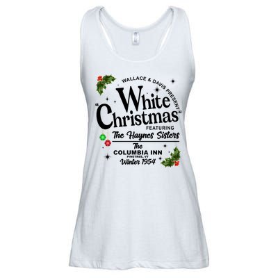 White Christmas Wallace And Davis Haynes Sister Ladies Essential Flowy Tank