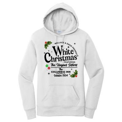 White Christmas Wallace And Davis Haynes Sister Women's Pullover Hoodie