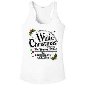 White Christmas Wallace And Davis Haynes Sister Ladies PosiCharge Competitor Racerback Tank