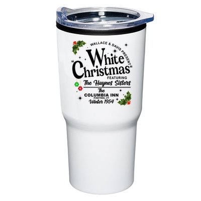 White Christmas Wallace And Davis Haynes Sister Tumbler