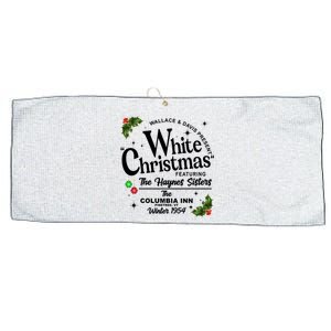 White Christmas Wallace And Davis Haynes Sister Large Microfiber Waffle Golf Towel