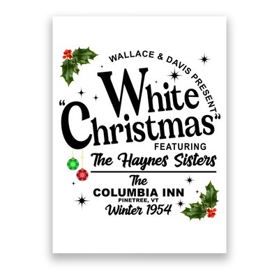 White Christmas Wallace And Davis Haynes Sister Poster