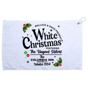 White Christmas Wallace And Davis Haynes Sister Grommeted Golf Towel