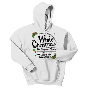 White Christmas Wallace And Davis Haynes Sister Kids Hoodie