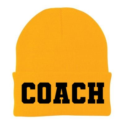 Womens Coach Knit Cap Winter Beanie