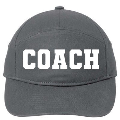 Womens Coach 7-Panel Snapback Hat