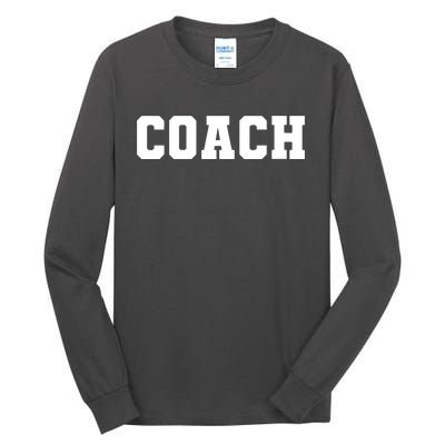 Womens Coach Tall Long Sleeve T-Shirt