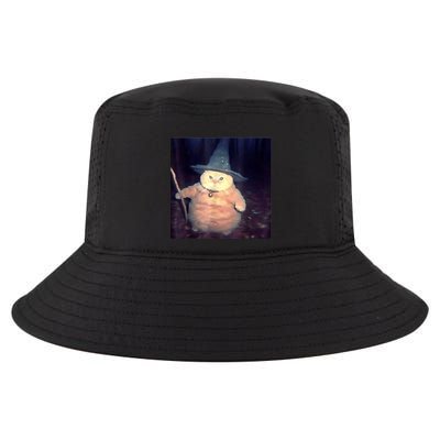 Wizard Cat Weird Funny Halloween Cat Meme Cool Comfort Performance Bucket Hat