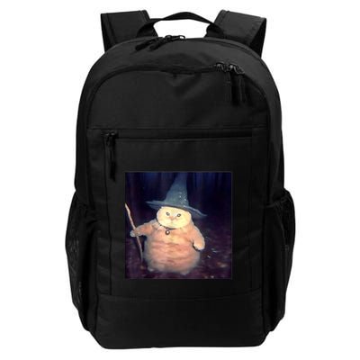 Wizard Cat Weird Funny Halloween Cat Meme Backpack