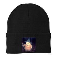 Wizard Cat Weird Funny Halloween Cat Meme Beanie