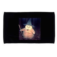 Wizard Cat Weird Funny Halloween Cat Meme Microfiber Hand Towel