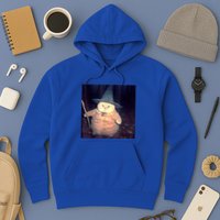 Wizard Cat Weird Funny Halloween Cat Meme Hoodie