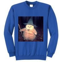 Wizard Cat Weird Funny Halloween Cat Meme Sweatshirt
