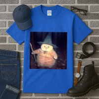 Wizard Cat Weird Funny Halloween Cat Meme Tall T-Shirt