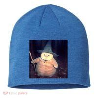 Wizard Cat Weird Funny Halloween Cat Meme Sustainable Beanie