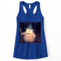 Wizard Cat Weird Funny Halloween Cat Meme Womens Tank Top