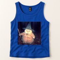 Wizard Cat Weird Funny Halloween Cat Meme Tank Top