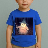 Wizard Cat Weird Funny Halloween Cat Meme Toddler T-Shirt