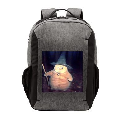 Wizard Cat Weird Funny Halloween Cat Meme Vector Backpack