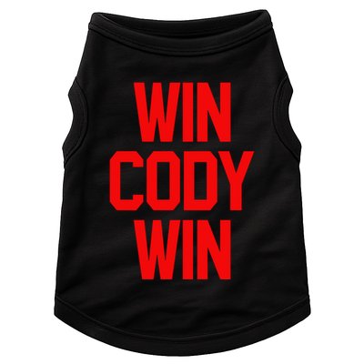 Win Cody Win Doggie Tank