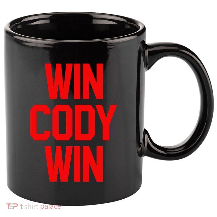 Win Cody Win 11oz C Handle Ceramic Mug