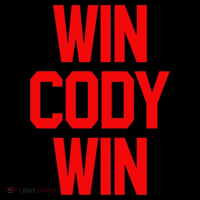Win Cody Win Drawstring Bag