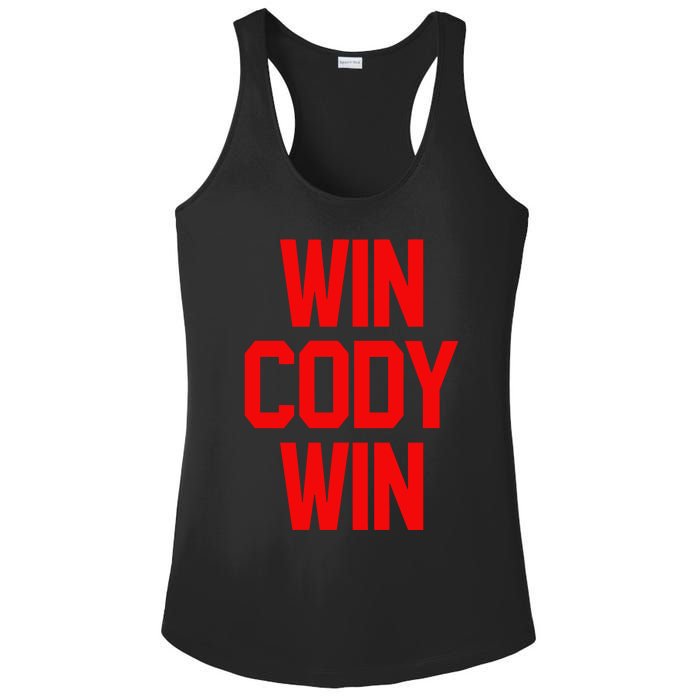 Win Cody Win Ladies PosiCharge Competitor Racerback Tank