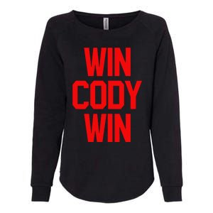 Win Cody Win Womens California Wash Sweatshirt