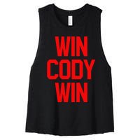 Win Cody Win Women's Racerback Cropped Tank