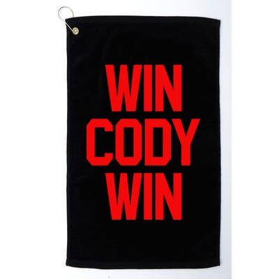 Win Cody Win Golf Towel