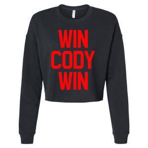 Win Cody Win Cropped Pullover Crew