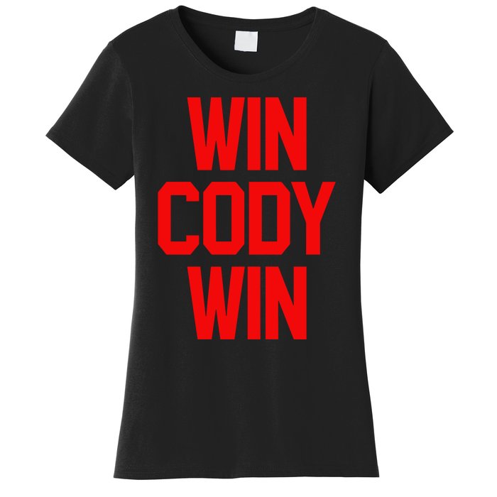 Win Cody Win Women's T-Shirt