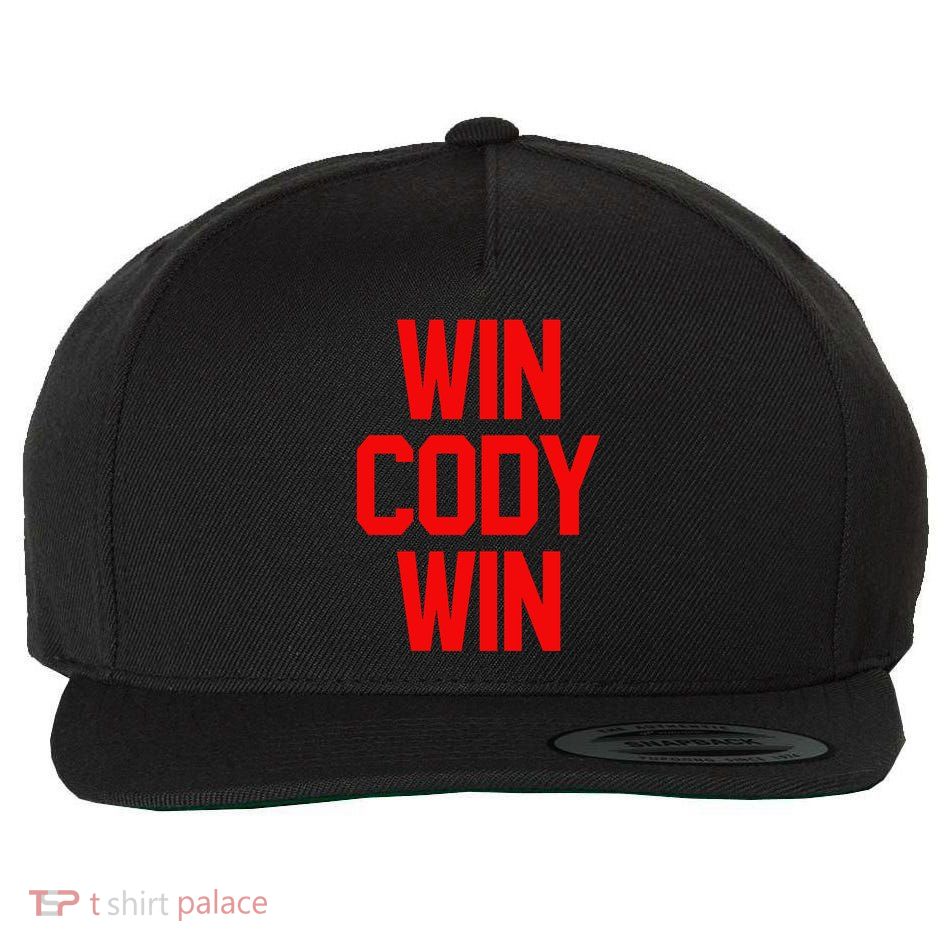Win Cody Win Wool Snapback Cap