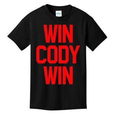 Win Cody Win Kids T-Shirt